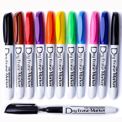  White Board Markers Dry Erase - Fine tip dry Erase