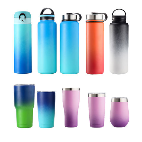 Buy Wholesale China Custom Double Wall Stainless Steel Water Bottles ...