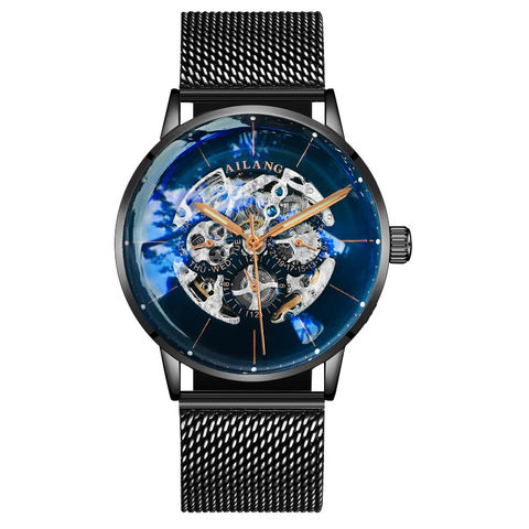 Buy Wholesale China Custom Logo New Wholesale High-end Automatic Mechanical  Watch Men's Fashion Watch Waterproof Watch & Mechanical Watch at USD 51.5 |  Global Sources
