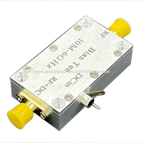 Bias Tee 10 MHz ~ 6 GHz - Inserción de polarización para RF y microondas