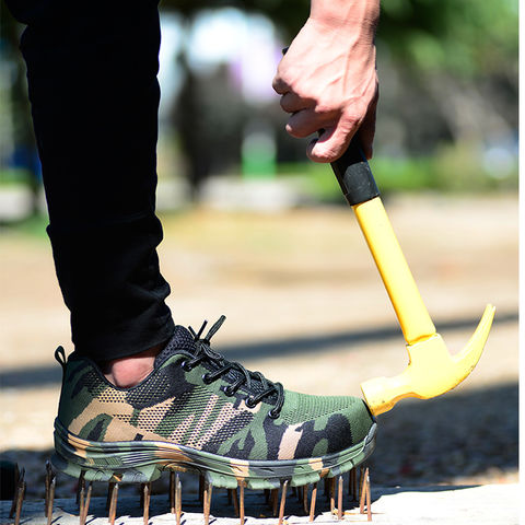 Camouflage safety shoes best sale