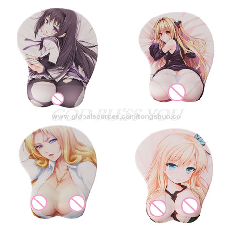 Buy Wholesale China Wholesale Hot Sale Anime Wrist Rest Sexy Buttock Custom  Boob 3d Silicon Breast Gel Breast Mouse Pad & Anime Mouse Pads at USD   | Global Sources