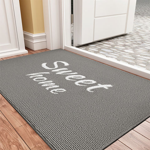 Buy Wholesale China Home Entrance Door Mats Washable Non-slip Entryway Rug  Inside Outside Welcome Mat For Front & Non Slip Waterproof Door Mats at USD  10.6