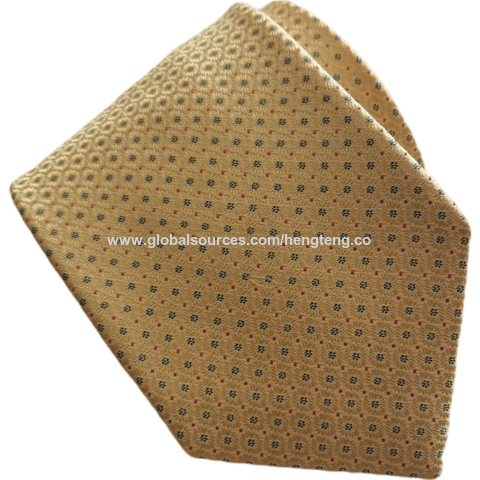 Golden spindle woven silk tie,silk necktie, necktie men tie men necktie ...