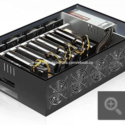 Vtretu Ethereum Gpu Mining Rig With 8 Gpu Mining Motherboard And