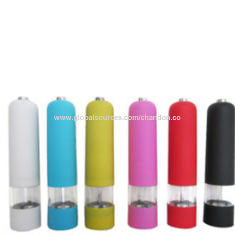 Wholesale Professional Electric ABS portable gravity salt pepper