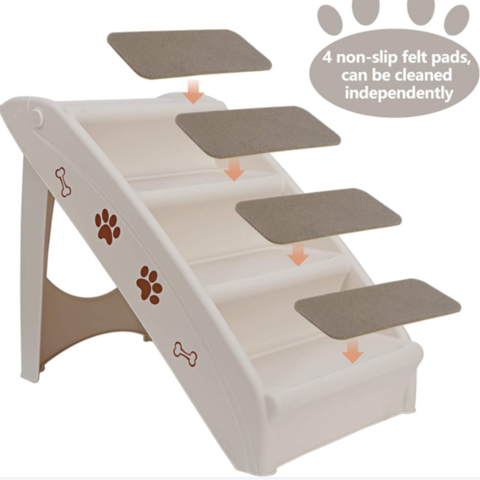 plastic portable pet steps