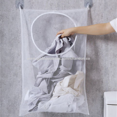 Wholesale Large Foldable Canvas Linen Bathroom Cloth Storage