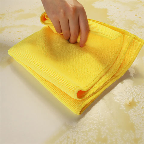 Wholesale Super Absorbent Microfiber Cleaning Cloths Car Kitchen Towel, Quick  Dry Sports Bath Microfiber Towel