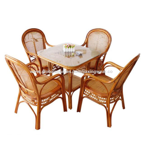 Best Quality Modern Rattan Dining Table, Best Quality Dining Table And Chairs