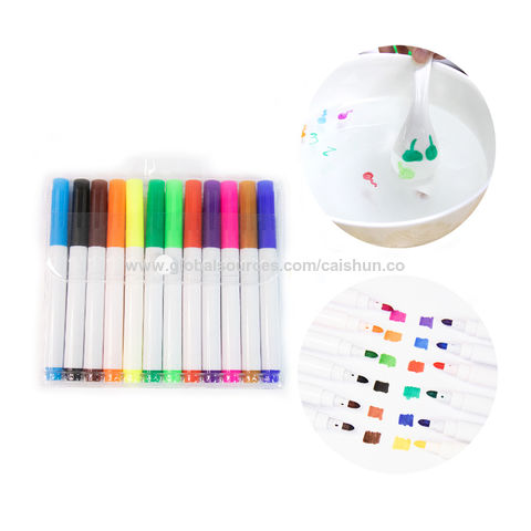 Magical Water Painting Pen Colorful Water Doodle Pens Water Floating Marker  Pen White Board Marker - China Marker, Floating Marker