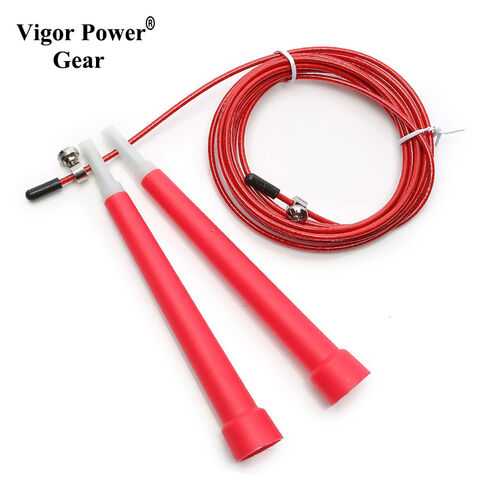 3 Meter verstellbares Stahlseil Springseil – Ideal für Fitness und Cardiotraining im Großhandel for sale at factory direct price