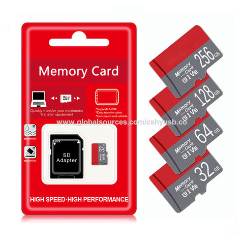 Micro SD Card SDHC SDXC Memory Card TF Class 10 16GB 32GB 64GB 128GB &SD Adapter 