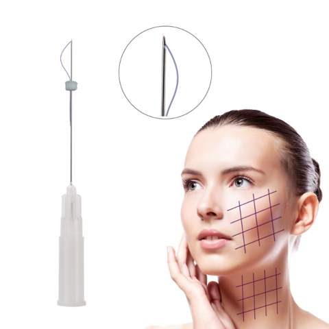 New Type 27g 60mm Smooth Thread Pdo Mono Thread With B Needle - Expore ...