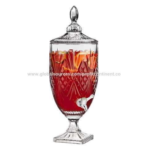Buy Wholesale China Glass Cold Drink Dispenser Glass Jug Glass