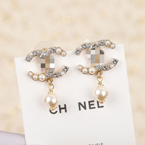 Buy Wholesale China Gg Cc L$v Brand Fashion Jewelry Fashion Accessories Knock Off Earrings Fashion Jewelry USD 1.2 | Global Sources