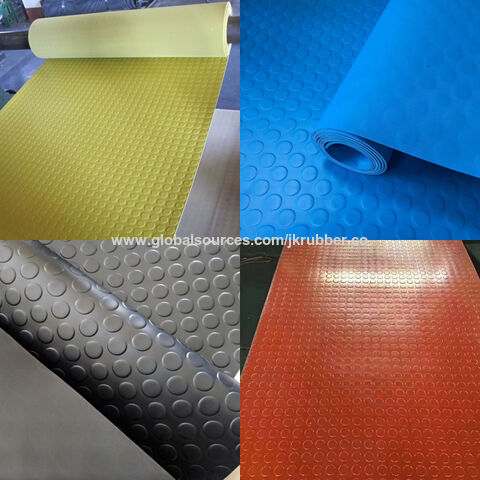 Anti-Slip  Rhombus Pattern Rubber Matting