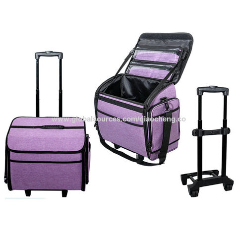 Sewing Machine Carrying Case, Collapsible Trolley Bag with Wheels - China  Boarding Bag for Trip and Sewing Machine Carrying Case price
