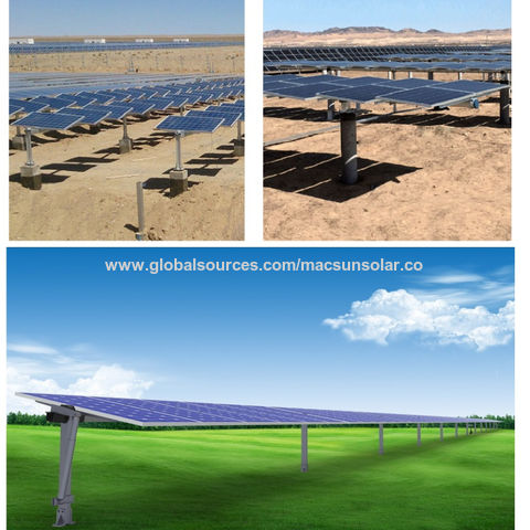 Buy Wholesale China Pv Horizontal Single-axis Tracking System & Solar ...
