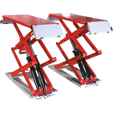 High quality 3T Capacity High Rise Scissor Platform Car lifts, Car ...