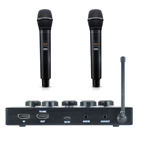 Buy Wholesale China Wireless Microphone System, Wireless Mic Set With 2 ...