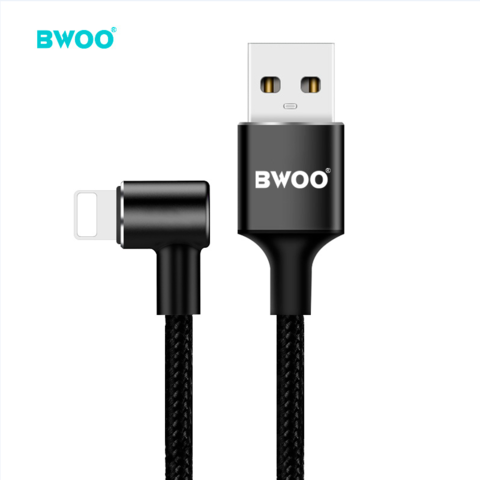 BWOO new fashion usb cable 1m nylon braided intelligent usb cable for ...