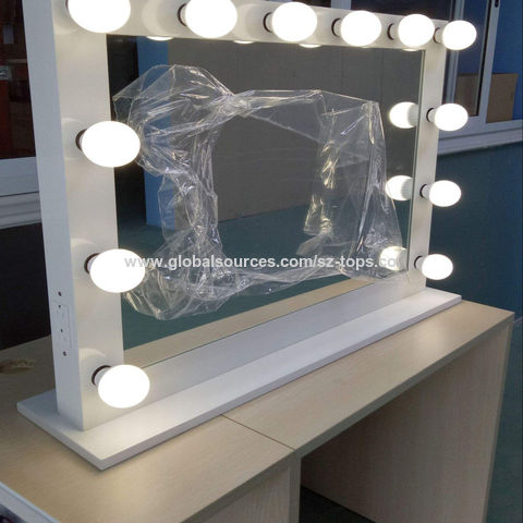 Hollywood Makeup Vanity Mirror With, Best Led Bulbs For Makeup Vanity Mirror