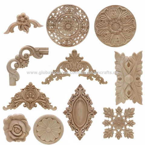WHOLESALE! SHABBY & CHIC ROSE FURNITURE APPLIQUES ARCHITECTURAL ONLAYS 