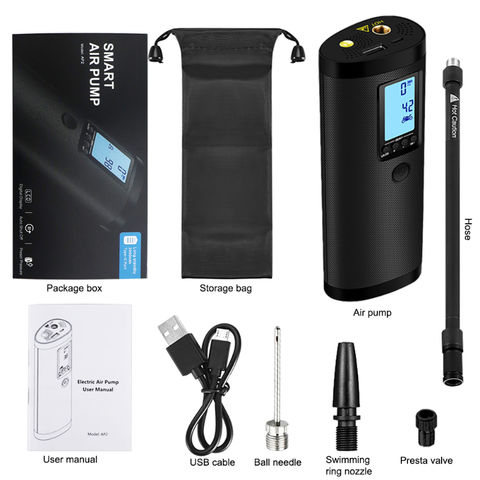 AP2 Compact Smart Electric USB Rechargeable Bike Bicycle Car Air Pump  Portable
