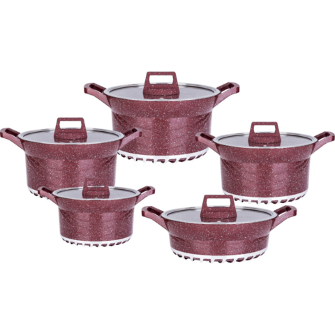 10pcs die casting aluminum non stick