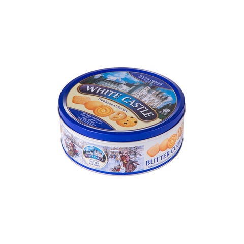 Buy Wholesale China Factory Price Round Metal Tin Box For Cookie Packaging  & Cookie Packaging Box at USD 0.75