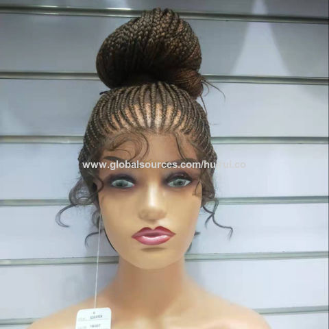 Buy Wholesale China 2022 New Style Vendors Braided Lace Wig Heat Resistant  Synthetic Hair Wigs Lace Frontal Wigs & Synthetic Hair Wigs at USD 85 |  Global Sources