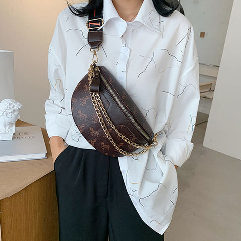 Wholesale Cheap Fashion Bag Name Brand Luxury Women's Bags Designer Waist  Bag One Shoulder - China Shoulder Bag and Handbag price