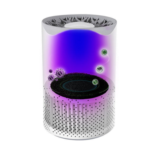 Purificateur d'air Portable USB, nettoyeur d'air à faible bruit,  dépoussiérage au formaldéhyde, filtre à charbon actif pour maison  intelligente - AliExpress