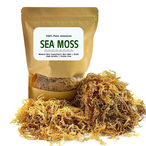 Wildcrafted raw Irish Moss/ Sea Moss Eucheuma Cottonii, Irish sea moss ...