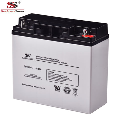 Buy Wholesale China Vrla Ups Battery 12v18ah Sunstone Spt12-18 Lead ...