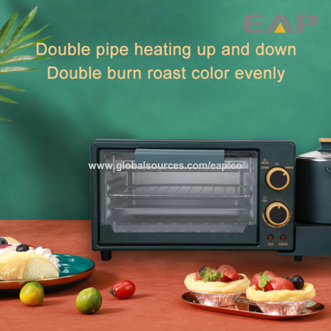 Mini Breakfast Maker Electric Double Sided Heated Sandwich Breakfast  Machine Home Light Food Multifunctional Toaster Baking