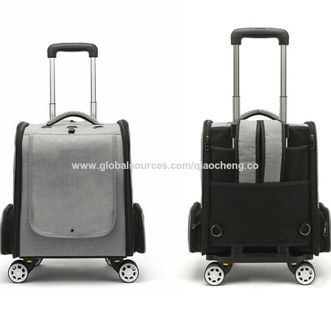 Kaufen Sie China Großhandels-Trolley-rucksack Für Haustiere Mit