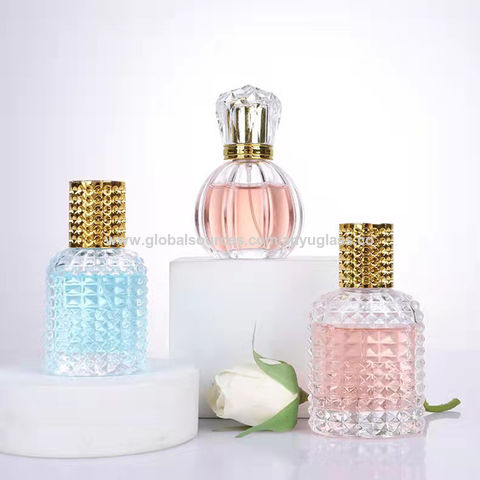 Source Wholesale Empty Perfume Glass Bottle 100ml Cylindrical Spray  Fragrance Bottles Luxury Perfume Bottle With Box on m.