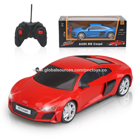 Audi Remote Control Car R8 GT Replica 1:24 Red Christmas Birthday Gift 
