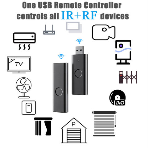 Cheap Smart IR Remote Control Tuya WiFi RF+IR Remote Controller Type USB Support Alexa Google Home for sale at factory direct price