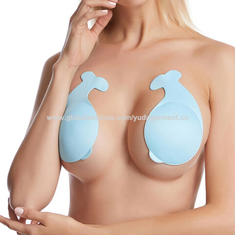 1 Pair Women Reusable Dolphin Shape Silicone Bust Nipple Cover