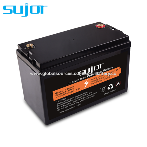 Buy Wholesale China Sujor Oem Odm Lifepo4 Battery Pack 12v 100ah 200ah  300ah 400ah Lithium Battery 32700 Li Ion Battery & Lifepo4 Battery Pack at  USD 226
