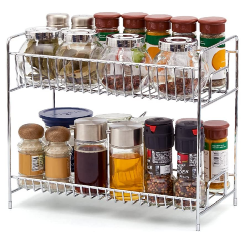 Buy Wholesale China Spice Rack Organizer For Countertop 2 Tier