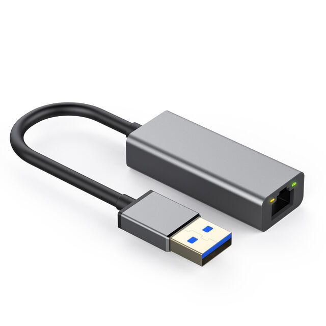 Adaptador de rede, placa LAN USB 3.0 para RJ45 Ethernet 10/100/1000 com suporte PXE WAKEUP for sale at factory direct price