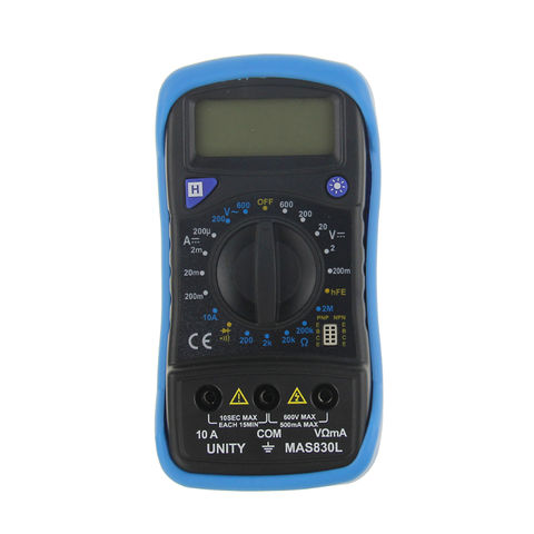 DT830L Digital Multimeters AC DC Measure Current Voltage Tester With ...