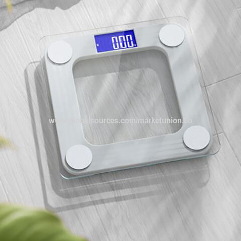 Digitale Personenwaage mit hoher Präzision, Step-On-Technologie und gut lesbarer Hintergrundbeleuchtung