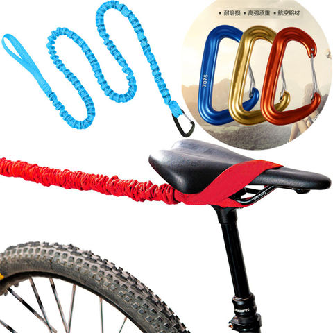 Kids Bicycle Tow Rope Elastic Bicycle Tow Strap Bike Towing Rope