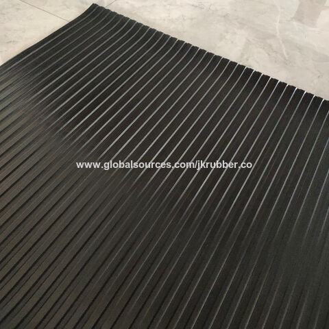 Buy Wholesale China 1-2m Width Noise Reduction Wide Ribbed Rubber Sheet ...