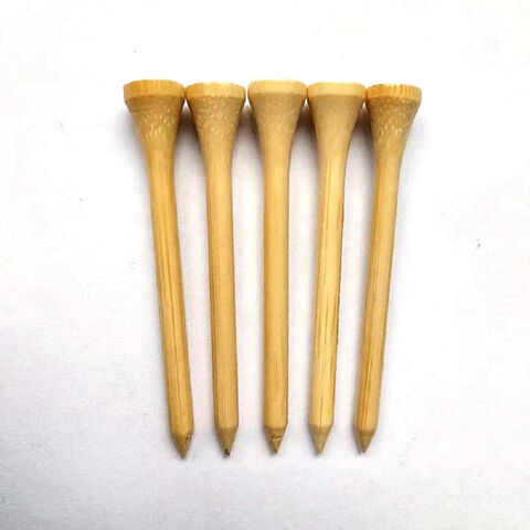 Tees de Golf Professionnels en Bois avec Clou et Tête Ronde for sale at factory direct price